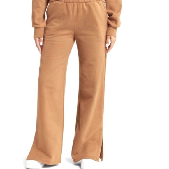 NWT Beyond Yoga On The Go Wide Leg Pants in Toffee Size XS - Picture 2 of 13